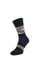 North Rim Crew Men Compression Hiking Socks Black