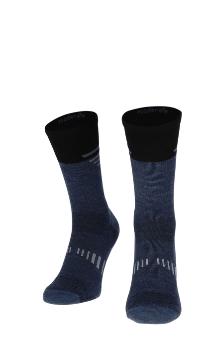 Ascend Crew II Men Hiking Socks Class 1 Denim