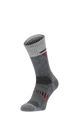 Ascend II Crew Men Compression Hiking Socks Grey