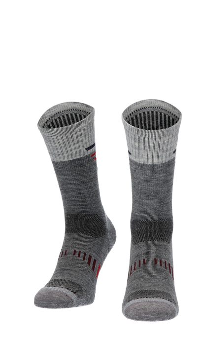 Ascend Crew II Men Hiking Socks Class 1 Grey