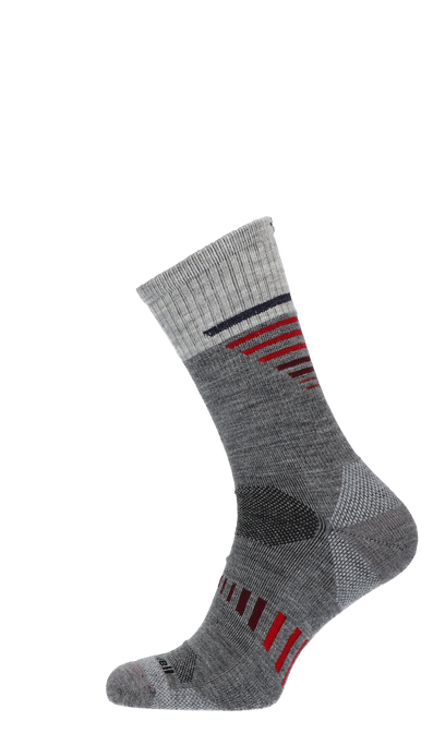 Ascend Crew II Men Hiking Socks Class 1 Grey