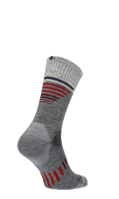 Ascend Crew II Men Hiking Socks Class 1 Grey