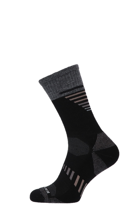 Ascend Crew II Men Hiking Socks Class 1 Black