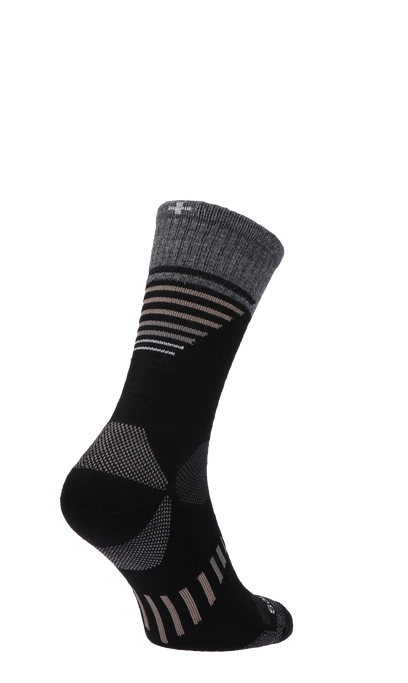 Ascend Crew II Men Hiking Socks Class 1 Black