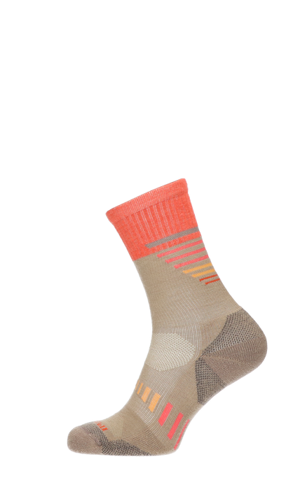 Ascend Crew II Women Hiking Socks Class 1 Khaki