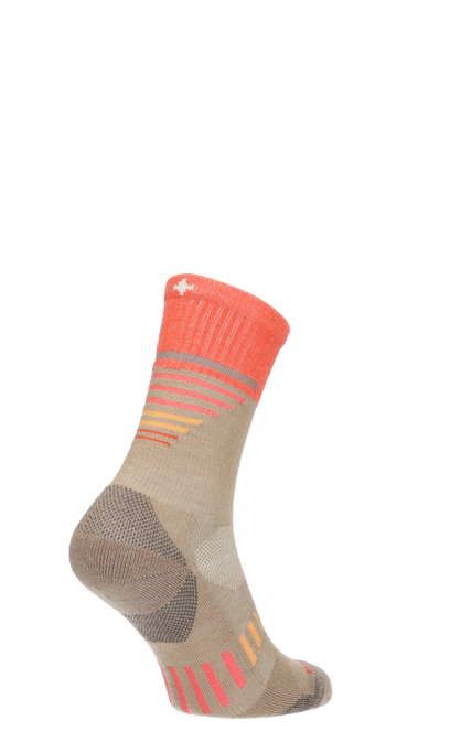 Ascend Crew II Women Hiking Socks Class 1 Khaki