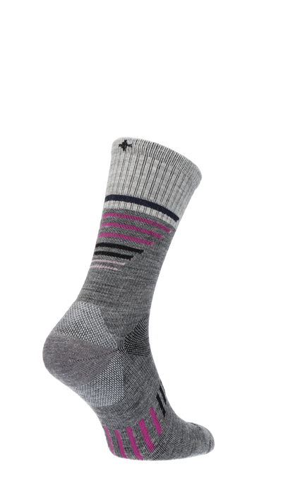 Ascend Crew II Women Hiking Socks Class 1 Grey