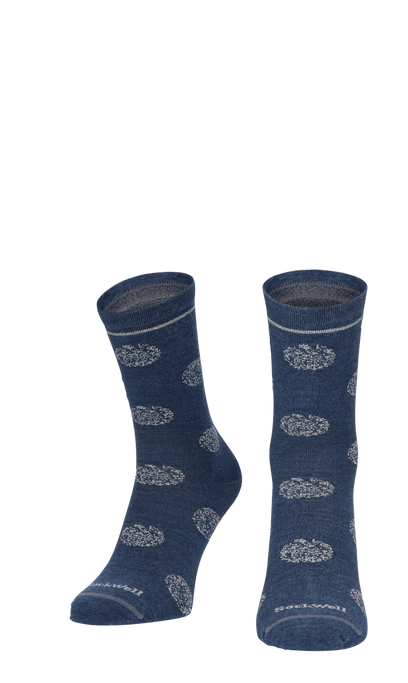 Sparkle Spray Women’s Socks Denim