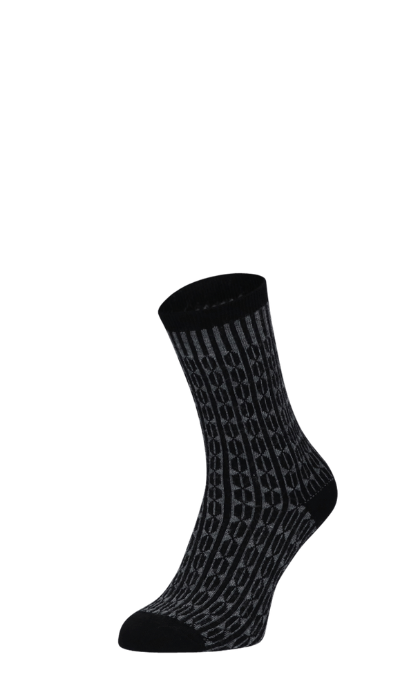 Baby Cable Women’s Socks Black