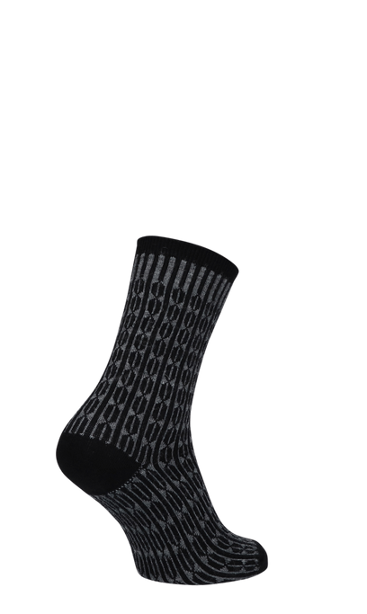 Baby Cable Women’s Socks Black