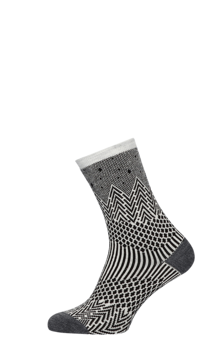 Mountain Jaquard Women’s Socks Black Simmer