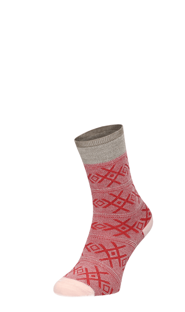 Cabin Therapy Women’s Socks Red Rock