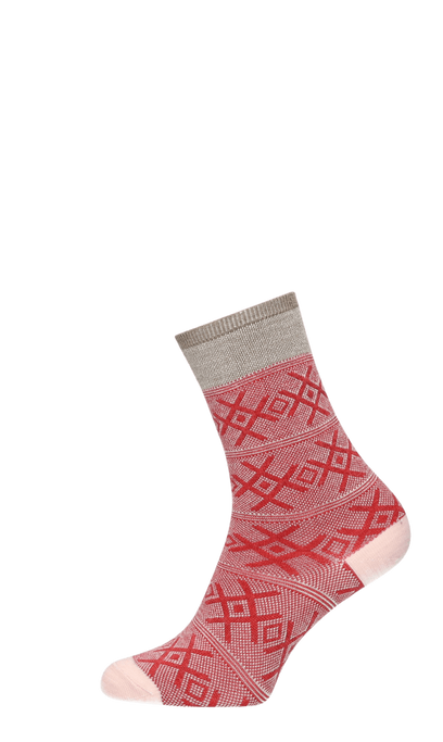 Cabin Therapy Women’s Socks Red Rock