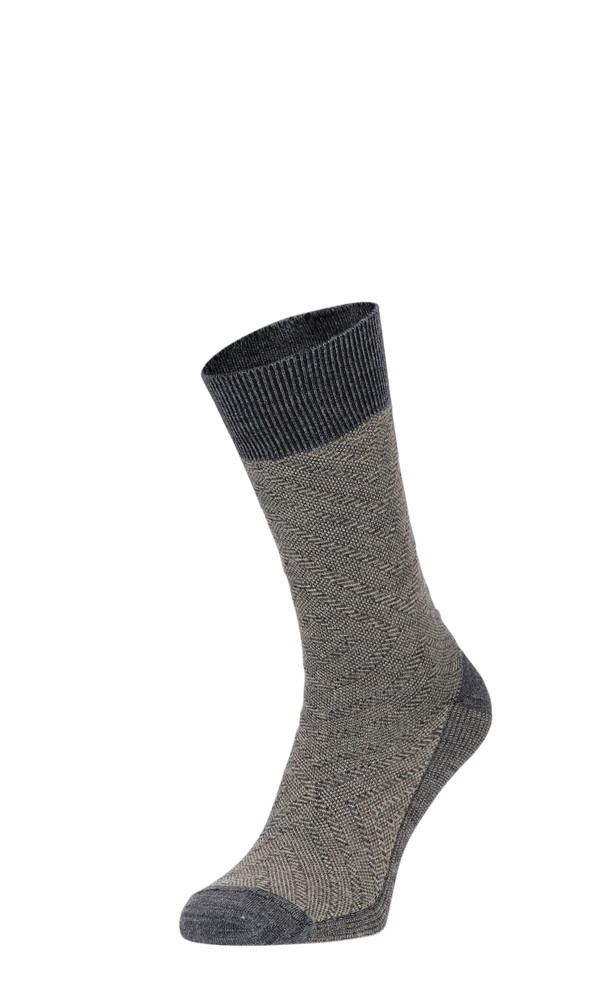 Fiber Optics Men’s Socks Grey