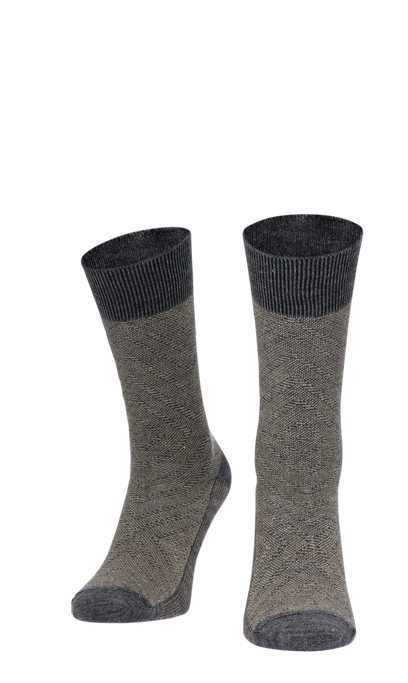 Fiber Optics Men’s Socks Grey