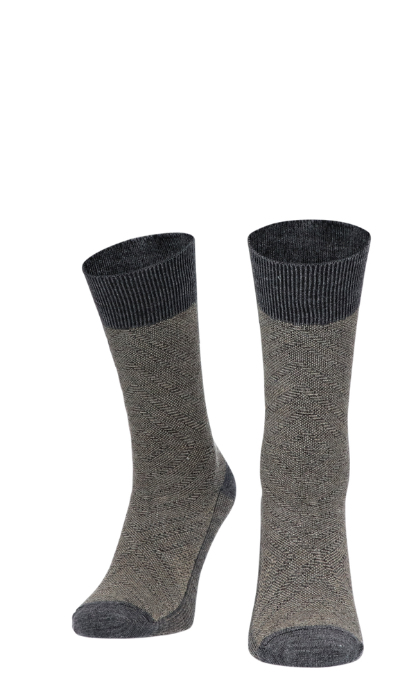 Fiber Optics Men’s Socks Grey