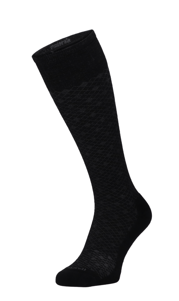 Featherweight Men Moderate Compression Socks Black Multi
