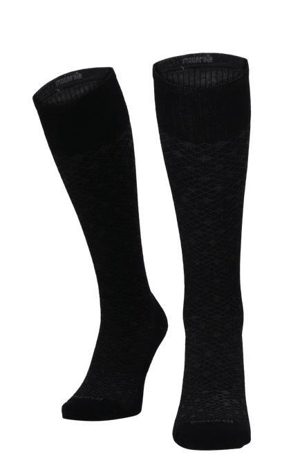 Featherweight Men Compression Socks Class 1 Black Multi