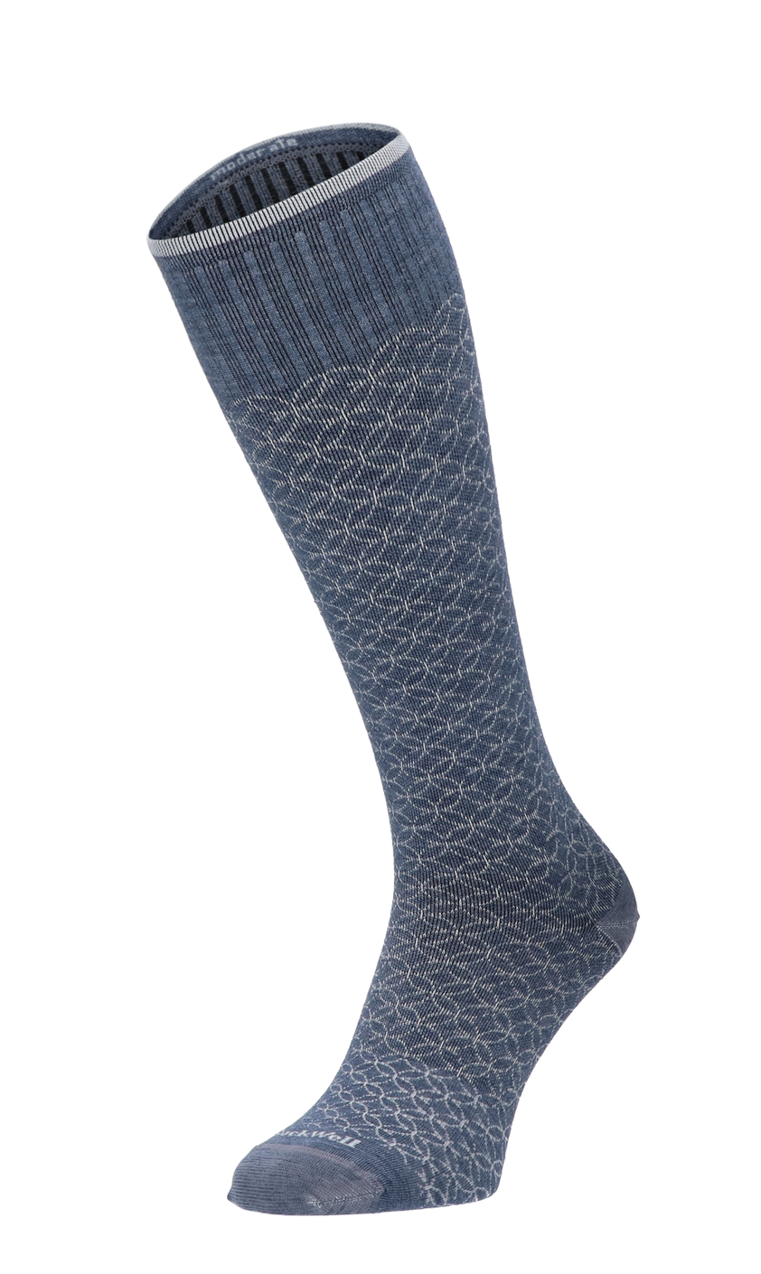 Featherweight Fancy Women Compression Socks Class 1 Denim