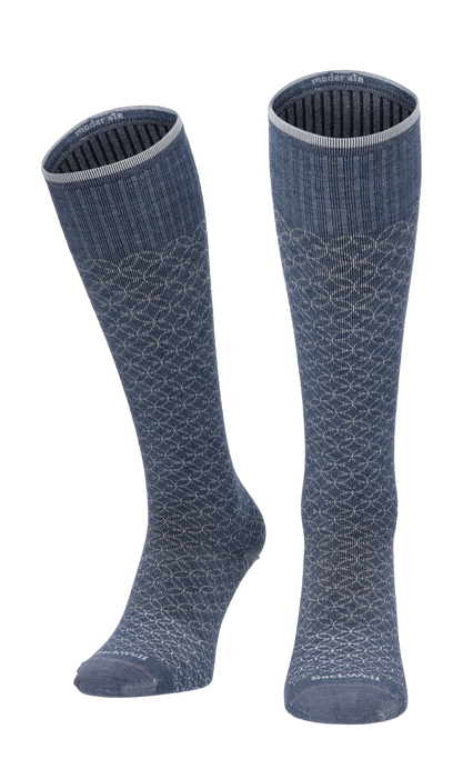 Featherweight Fancy Women Compression Socks Class 1 Denim