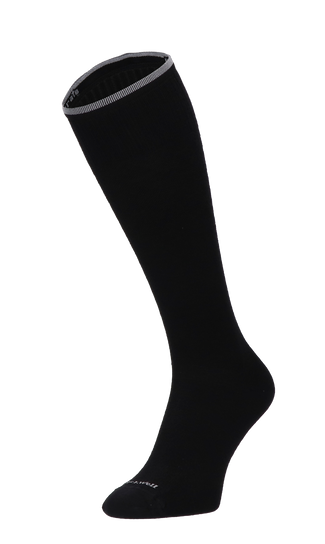 Featherweight Fancy Women Compression Socks Class 1 Black Solid