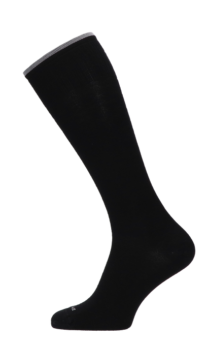 Featherweight Fancy Women Compression Socks Class 1 Black Solid