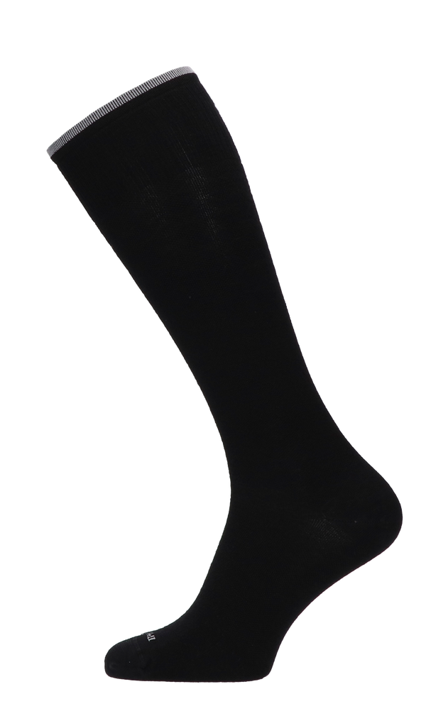 Featherweight Fancy Women Compression Socks Class 1 Black Solid