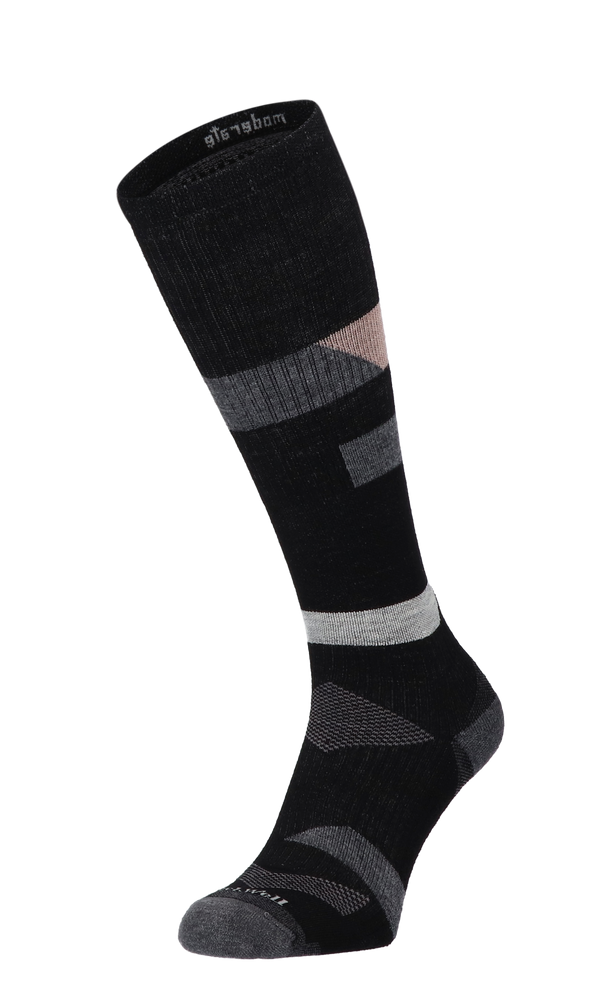 Traverse Women Compression Sports Socks Black
