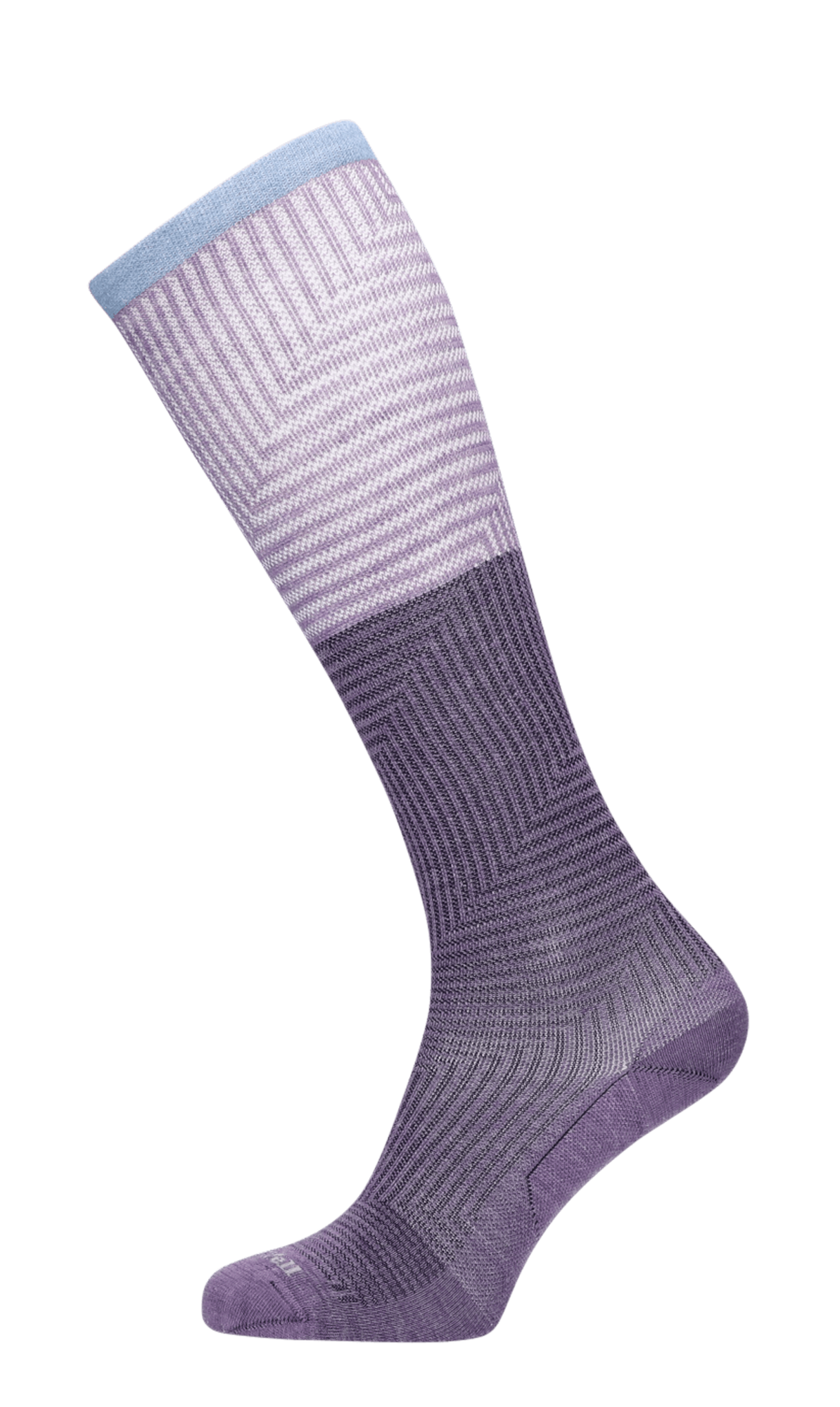Violet Sky – Knee High Compression Grip Socks – POWWFUL