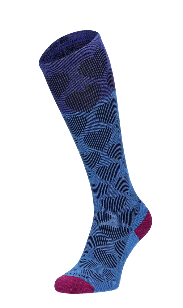 Heart Throb Women Compression Socks Class 1 Ocean