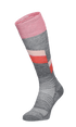 Steep Medium Women Moderate Compression Ski Socks Grey