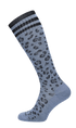 Leopard Women Moderate Compression Socks Bluestone