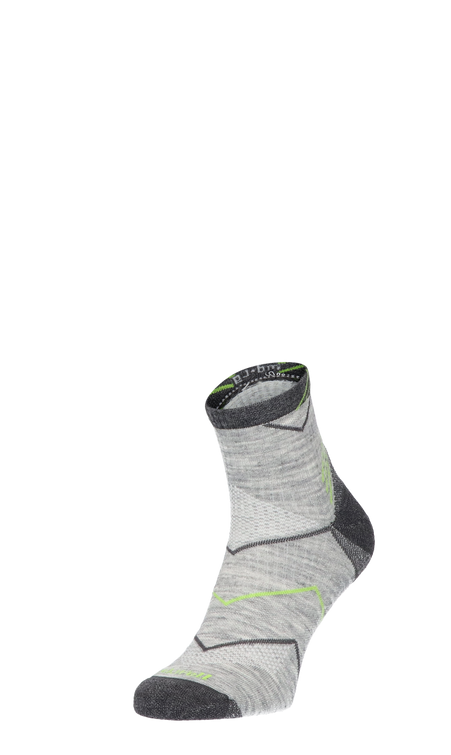 Incline Quarter Men Sports Socks Class 1 Grey