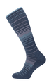Full Stripe Women Moderate Compression Socks Denim