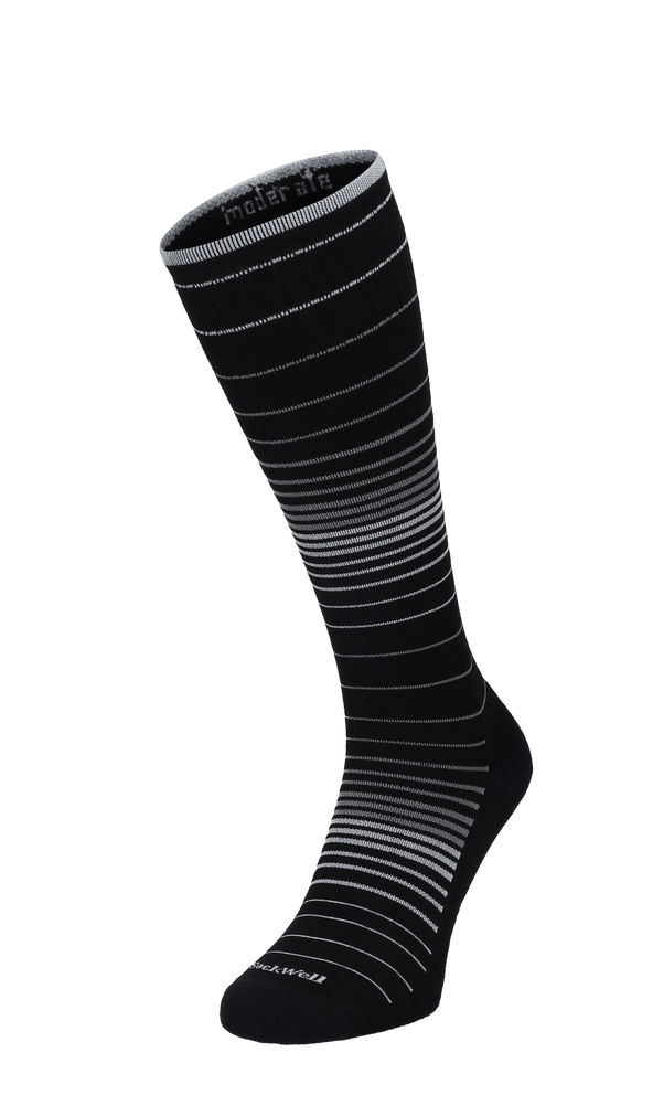 Full Stripe Women Compression Socks Class 1 Black