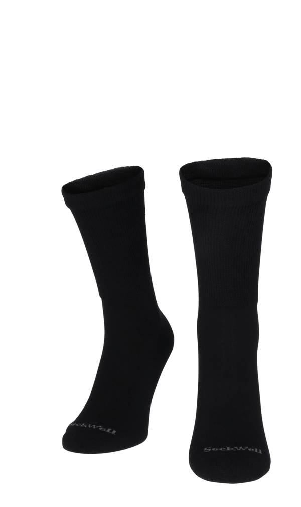 Extra Easy Women Diabetic Socks Black