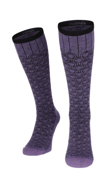 Deco Dot Women Compression Socks Class 1 Plum