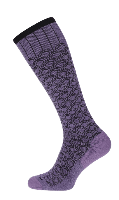 Deco Dot Women Compression Socks Class 1 Plum