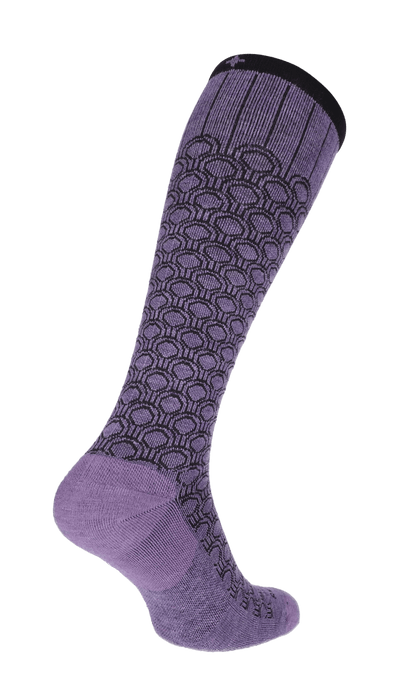 Deco Dot Women Compression Socks Class 1 Plum