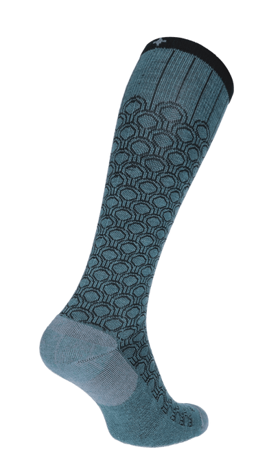 Deco Dot Women Compression Socks Class 1 Blue Ridge