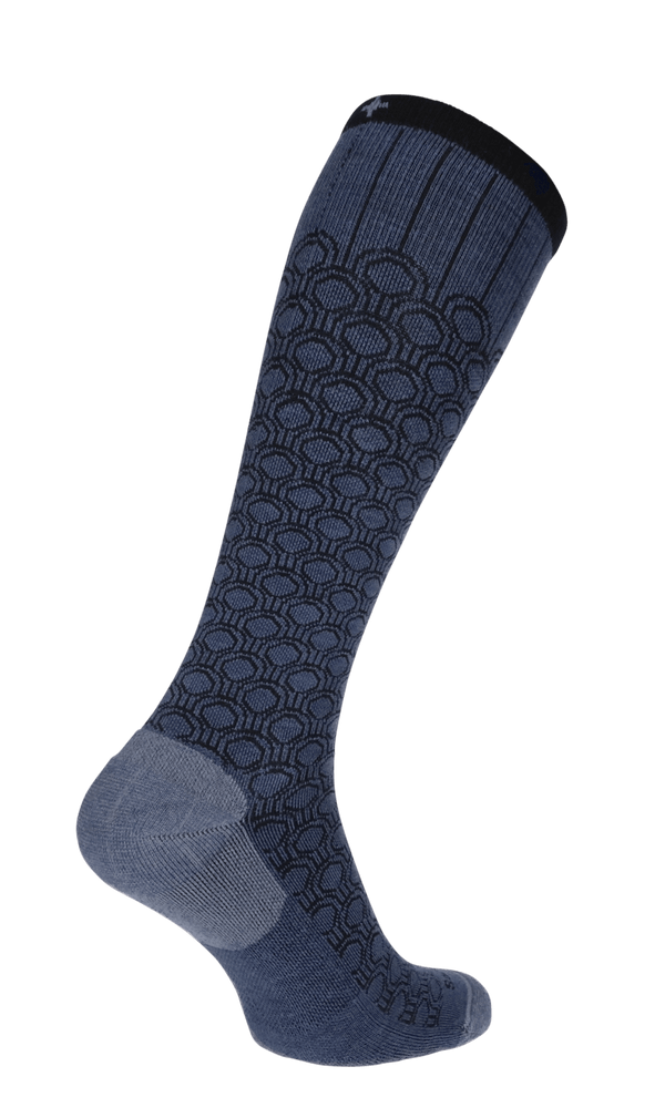 Deco Dot Women Compression Socks Class 1 Denim
