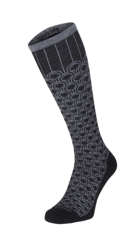 Deco Dot Women Compression Socks Class 1 Black