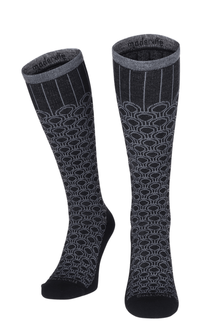 Deco Dot Women Compression Socks Class 1 Black