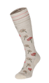 Field Flower Women Moderate Compression Socks Barley