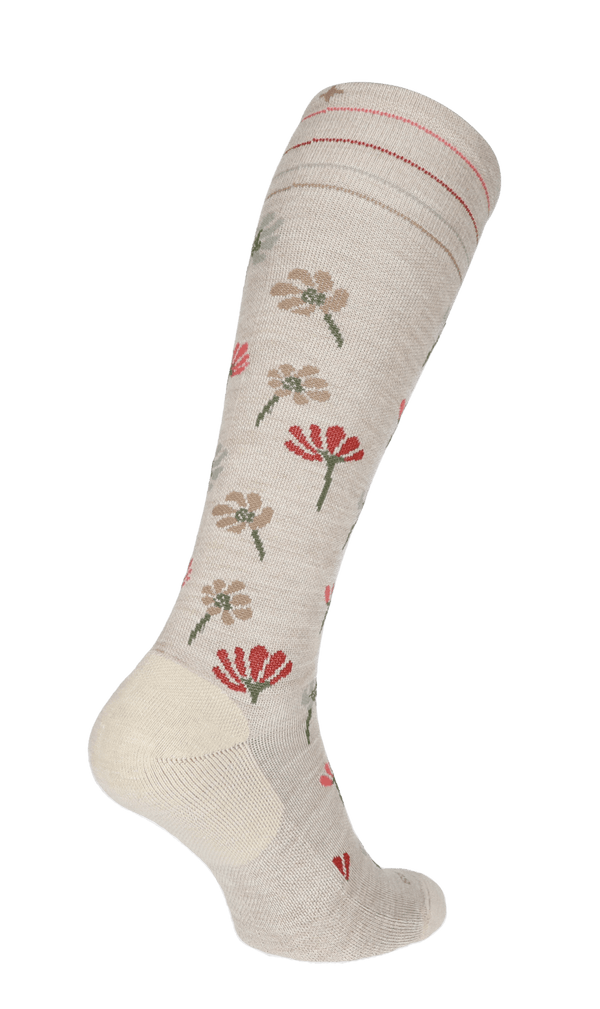 Field Flower Women Compression Socks Class 1 Barley