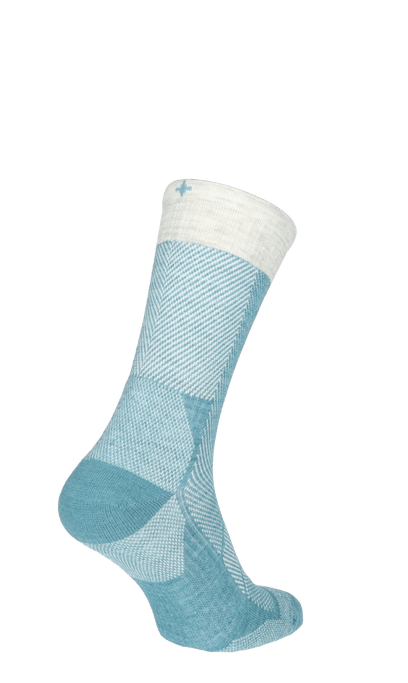 Elevate Crew Women Compression Sports Socks Mineral