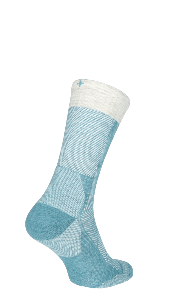Elevate Crew Women Compression Sports Socks Mineral