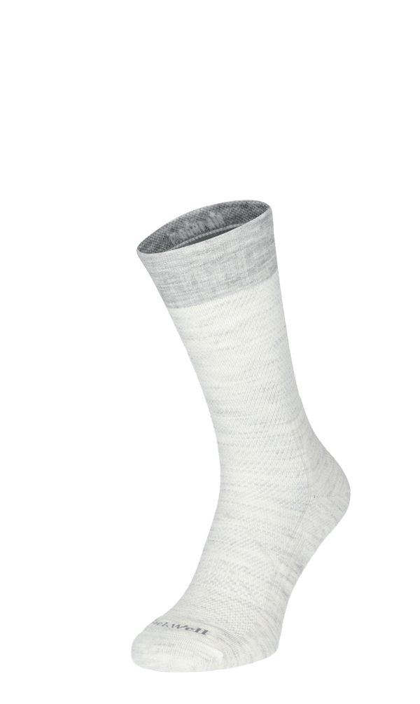 Elevate Crew Women Compression Sports Socks Ash