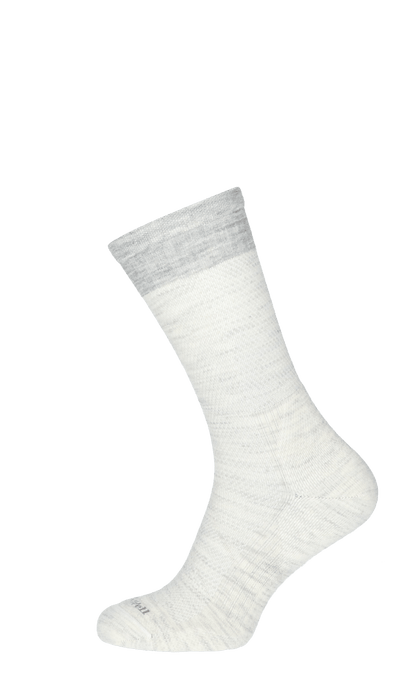 Elevate Crew Women Compression Sports Socks Ash