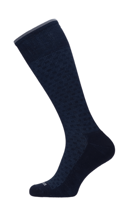 Shadow Box Men Compression Socks Class 1 Navy